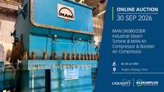 Featured Photo2 - MAN DK080/230R Industrial Steam Turbine & MAN Air Compressor & Booster Air Compressor  MAN DK080/230R