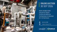 Featured Photo2 - MAN DK080/230R Industrial Steam Turbine & MAN Air Compressor & Booster Air Compressor  MAN DK080/230R