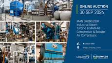 Featured Photo1 - MAN DK080/230R Industrial Steam Turbine & MAN Air Compressor & Booster Air Compressor  MAN DK080/230R