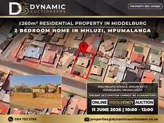 Featured Photo1 - MHLUZI 2-BEDROOM FREEHOLD HOME IN MIDDELBURG - ONLINE INSOLVENCY AUCTION
