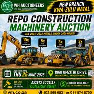 Featured Photo1 - WH KZN - Repo Construction Plant & Equipment LIVE & ONLINE AUCTION