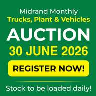 Featured Photo1 - Midrand Monthly Trucks, Plant and Vehicles Bank Assets, Legal Matters and De-Fleet ONLINE WEBCAST AUCTION