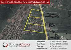 Featured Photo2 - Liquidation Auction: 4 x Vacant Stands & 1 x Residential Property, Gauteng