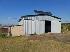 Featured Photo1 - BARBERTON PYRAMID AIRFIELD - A HANGAR, VACANT STAND AND JORA UA2 AIRCRAFT