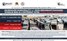 Featured Photo1 - Ekurhuleni Municipality -/+5000 Redundant/Damaged Wheelie Bins