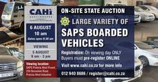 Photo - STATE AUCTION - SAPS BOARDED VEHICLES, PRETORIA WEST - LIVE ON-SITE AUCTION - 6 AUGUST 2025