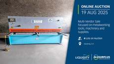 Featured Photo2 - Metal Working Multi-Vendor - Online Auction