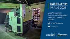 Featured Photo2 - Metal Working Multi-Vendor - Online Auction