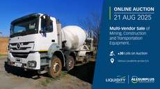 Featured Photo2 - Mining, Construction & Transport Multi-Vendor - Online Auction